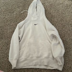 white nike hoodie